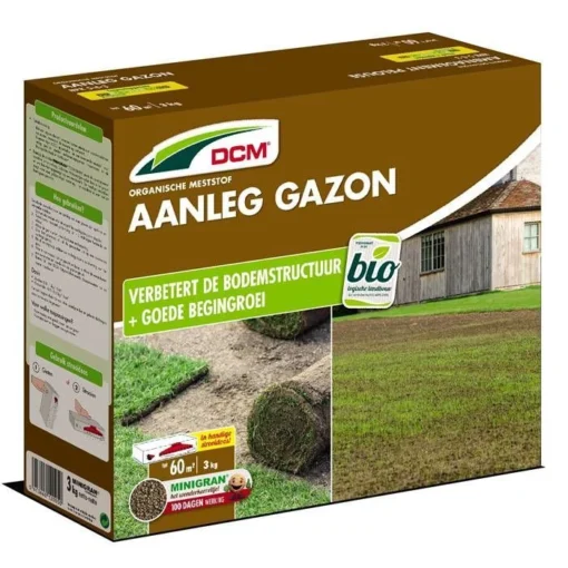 DCM Engrais Gazon Organique MG 3 Kg * -Fournitures De Jardin Soldes 2024 fd18764wh